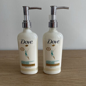 Dove Daily Moisture Conditioner for Smooth Hair 240ml 8.11 FL oz Pump Bottle (2)